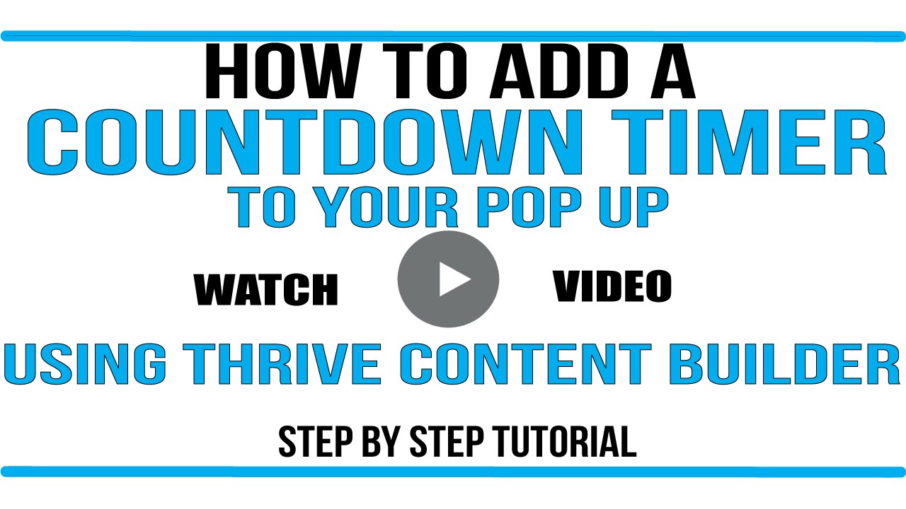 WORDPRESS TUTORIAL How To Add A Countdown Timer To Your Pop Up YouTube wordpress-tutorial-how-to-add-a-countdown-timer-to-your-pop-up-youtube