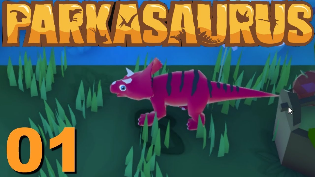 Parkasaurus Episode 1: Edgar and June our breeding pair of Triceratops.