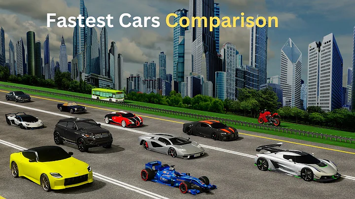 Fastest Cars Speed Comparison 3D | Car Speed Comparison 3D.