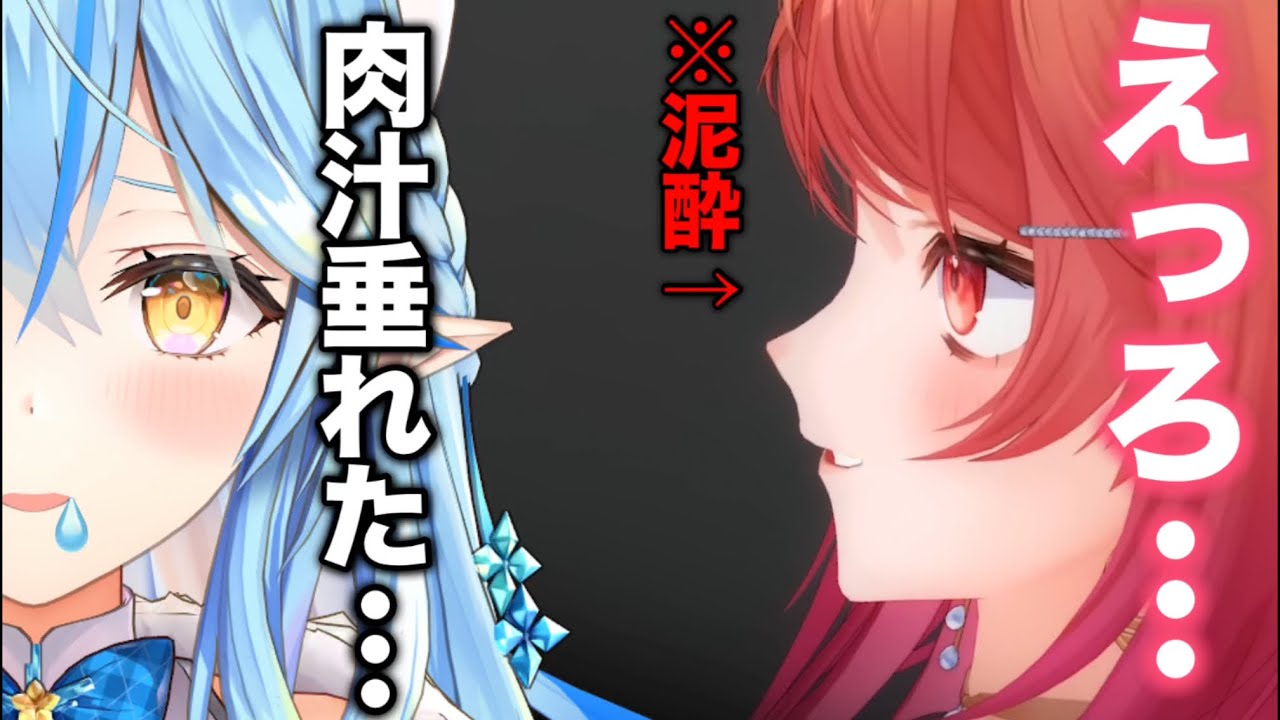 泥酔した一条莉々華がネタの宝庫だと発覚した晩酌コラボ面白シーンまとめ【 ホロライブ/切り抜き/雪花ラミィ/オフコラボ/ねぽらぼ/Vtuber】