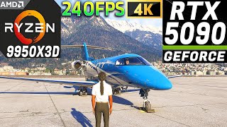 MSFS 2024 ~ Career Mode ~ Pilatus PC-24 ~ RTX 5090 + 9950X3D | 4K-ULTRA Graphics ~ U.K to Innsbruck