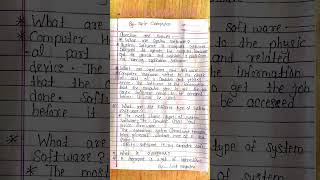 question and answer computer class course notes for all #course #computer #notes #program