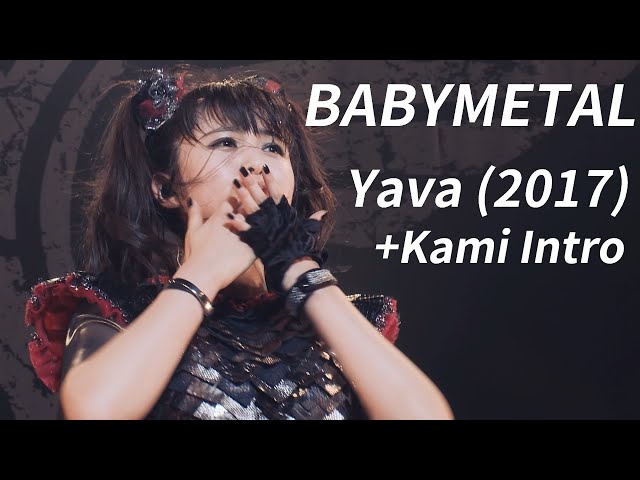 Babymetal - Yava ! (Fox Festival 2017 Live / Kami band intro) Eng Subs class=