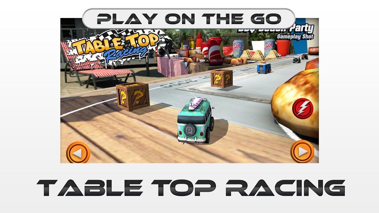 [VOD/Smartphone] Play on the go : Table top racing - YouTube