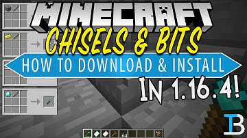 How To Download & Install Chisels & Bits in Minecraft 1.16.4