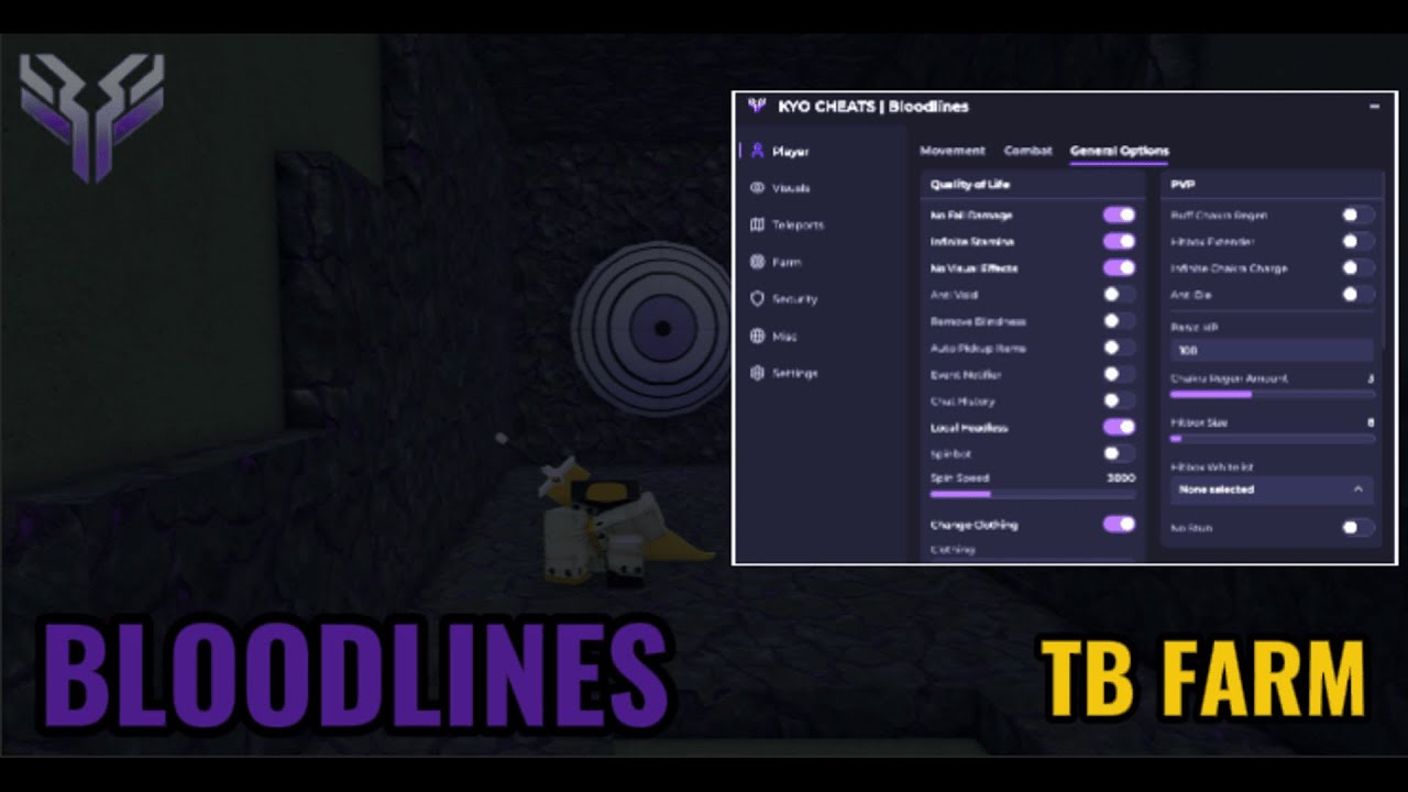 Kyo Bloodlines Script | Tailed Beast Farm, Infinite Grips, Auto Seal ...