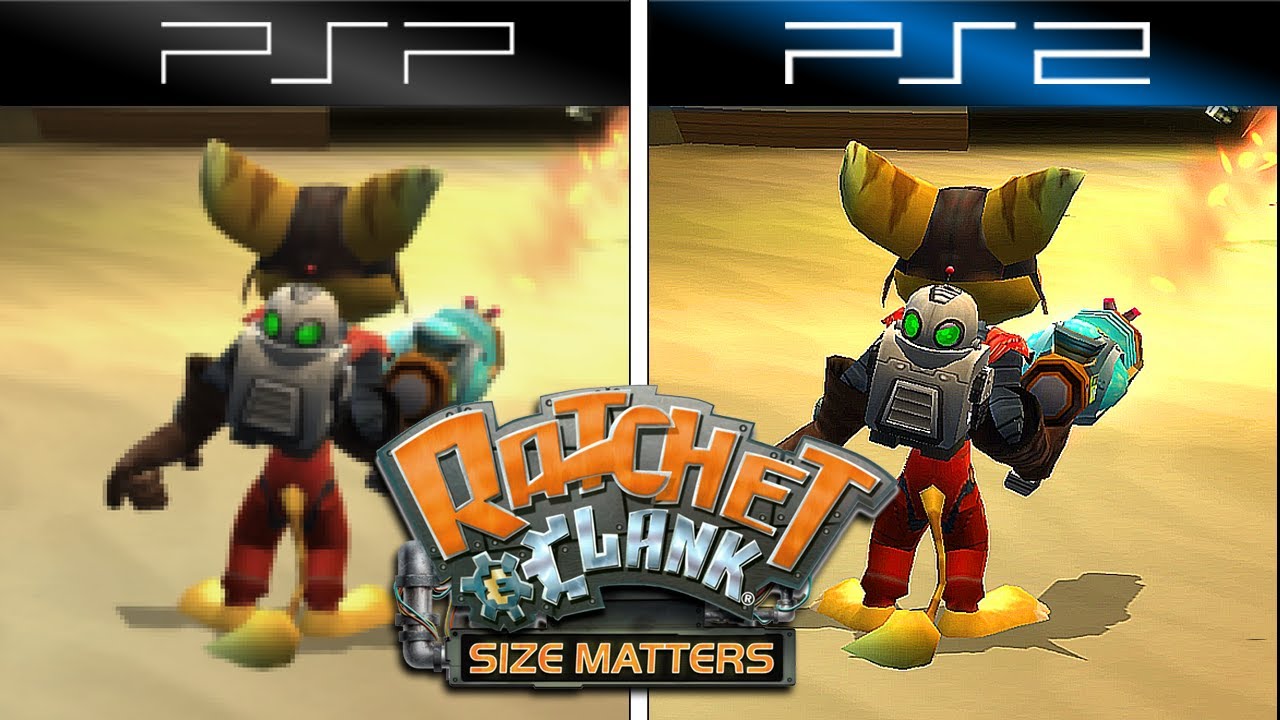 Ratchet & Clank Size Matters (PSP) gameplay 