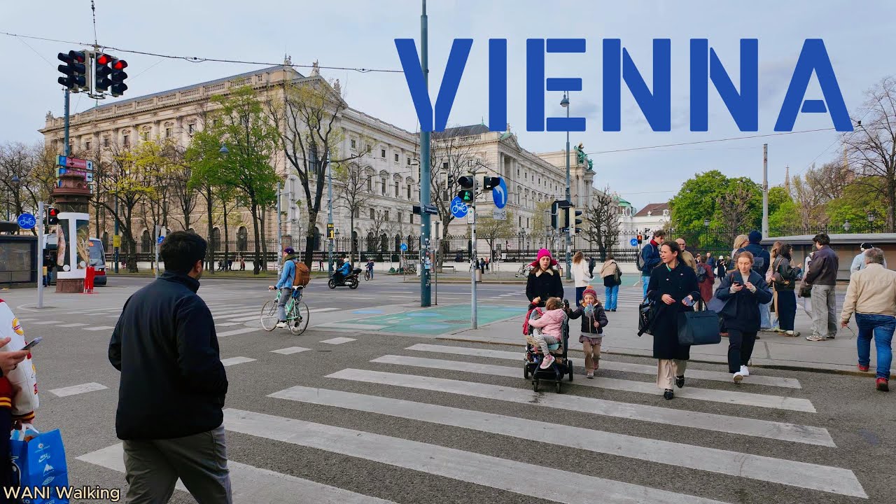 VIENNA Spring Vibes, April 2025 l 4K Walking Tour