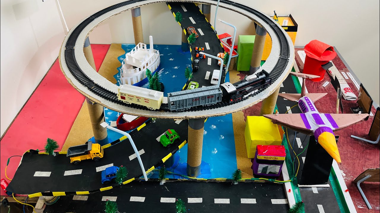 Means of Transport project | working model of means of transport and means of communication