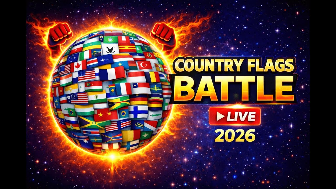 Learn World Country Flags - 2026 geography🤩🌍🎵✅ 23.01.2026 