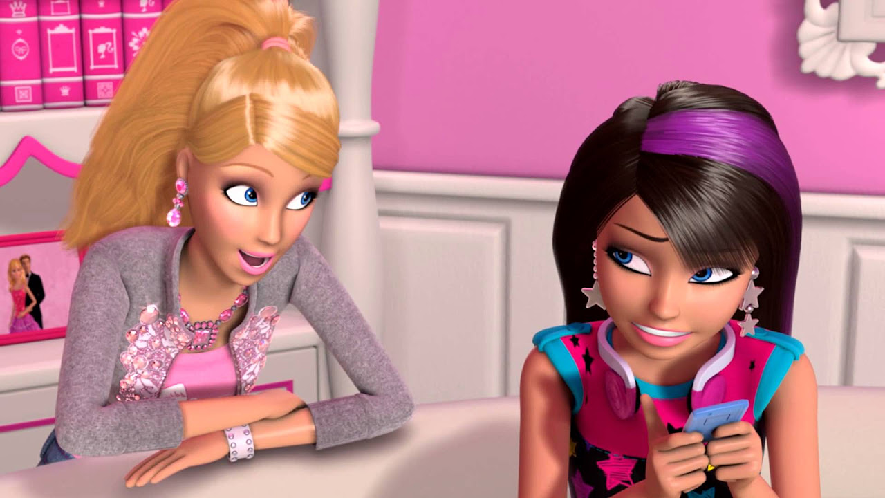 Rapunzel Barbie-Puppen Frisur \u0026 Farbe ändern - Barbie-Puppe Schönheitssalon Spielzeug