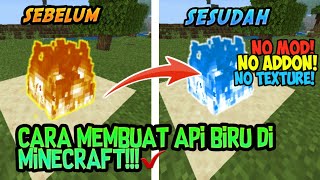 Cara membuat api warna biru di minecraft! NO MOD