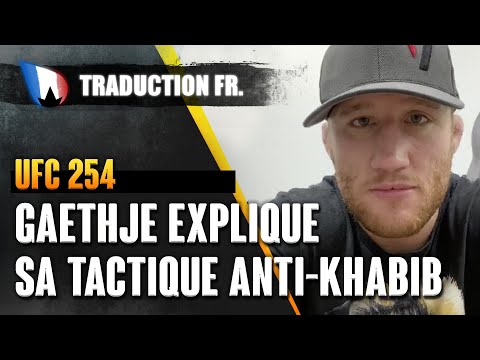 TRADUCTION Justin Gaethje "Khabib est un idiot s'il croit qu'il ne peut pas être mis KO" | UFC 254