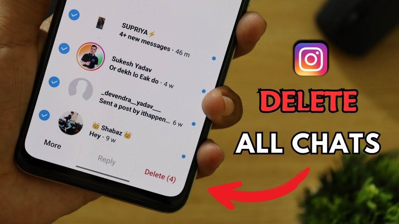 How To Delete All Chats On Instagram At Once [New Update 2023] || Delete All Instagram DMS