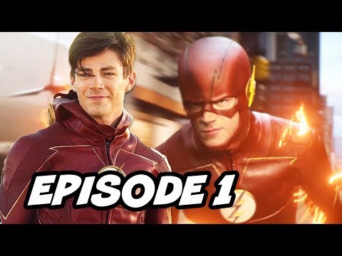 The Flash Season 4 Episode 1 - The Flash Reborn TOP 10 WTF and Comics Easter Egg