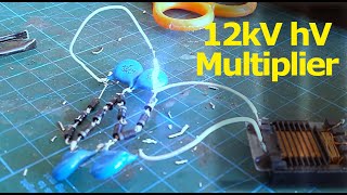 How to make High Voltage Multiplier 12 kV | Experience | Generator | Arc |