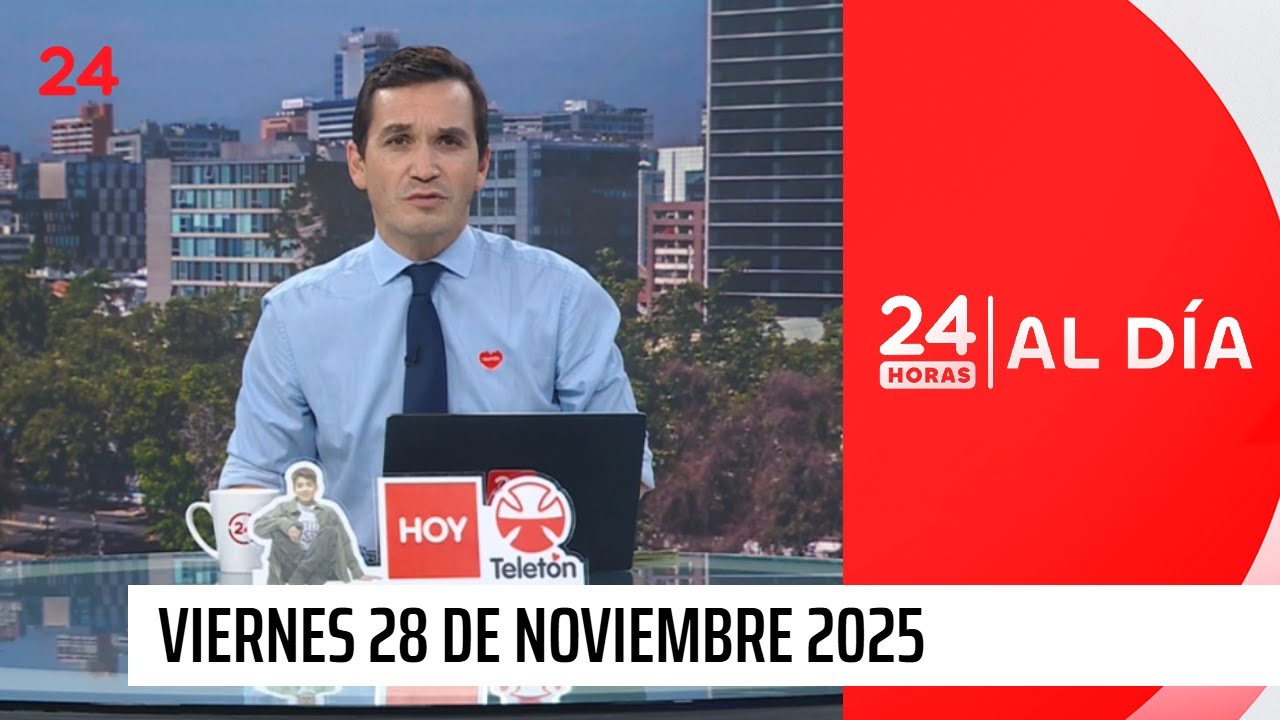 24 Horas al Día - Viernes 28 de noviembre 2025