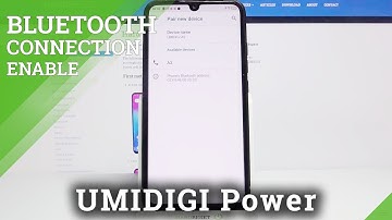 Share Data with Device - UMIDIGI Power & Bluetooth Connection