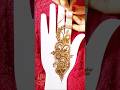 Henna bold unique mehndi design #mehndi​ #design​ #henna #shorts​ #trendydesign