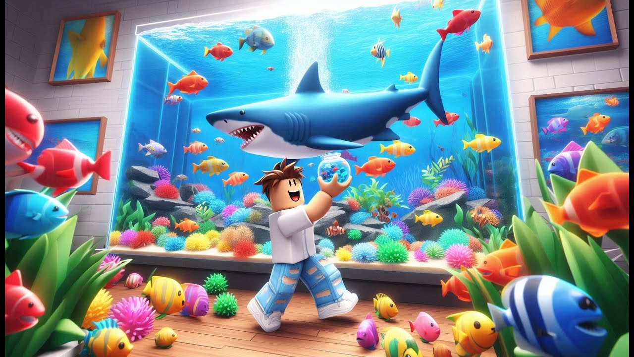 CARA MEMASUKKAN IKAN HIU ATAU PAUS KE DALAM AQUARIUM FISHING 