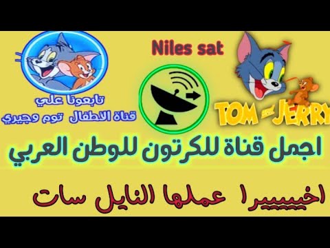 تردد قناة توم وجيري للأطفال الجديد 2026 على نايل سات - تردد قناة توم وجري