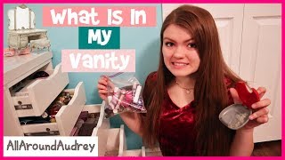 What's In My VANITY DRAWERS?! / AllAroundAudrey