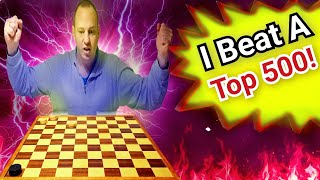Beating a Top 500 Lidraughts Player | High-Level Draughts Game screenshot 2