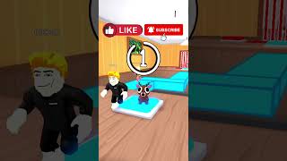 Cute Deer on teamwork Obby with Friend #roblox #shorts