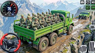 US Army Cargo Simulator Game: Militaryreal cargo missions offroad adventure -android gameplay  screenshot 3