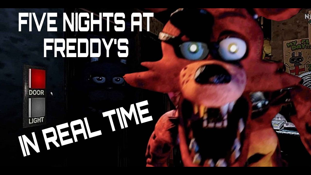 Five Nights At Freddys In Real Time No commentary - YouTube