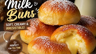 Soft & Fluffy Milk Buns Recipe | Bakery Style Homemade Milk Bread | My Kitchen My Recipe screenshot 3