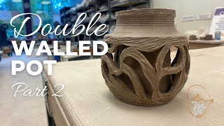 Constructing and Carving Double-Walled Forms