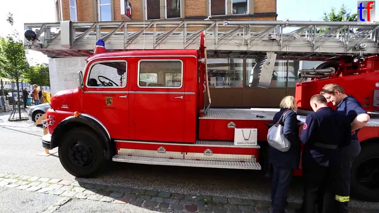 Feuerwehr Leonberg Dl 30 H Mercedes Benz Lf 1113 1966 Youtube