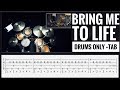 Evanescence - Bring Me To Life (Solo batería - Drums Only)