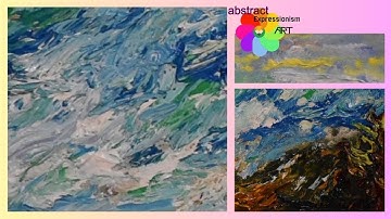 Abstract impressionism  | Seascape | Easy Oil Painting Technique | impressionist seascape paintings