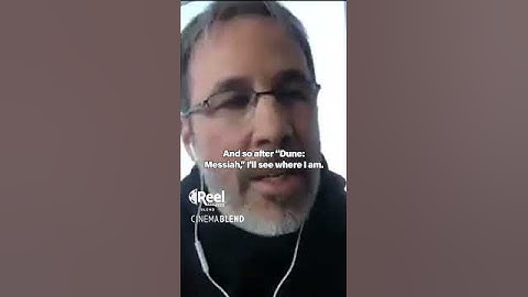 Denis Villeneuve on Dune 3 and beyond #duneparttwo