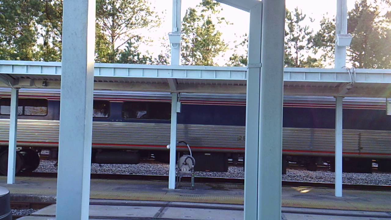 Amtrak P098 Departing Jacksonville Amtrak Station 2/8/2020 YouTube