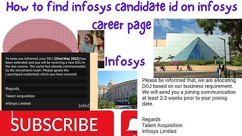 how to find infosys candidate id on infosys career page  #infosys #infosys_news  #infosyscandidateid