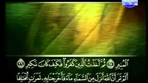 سورة فاطر كاملة الشيخ علي الحذيفي