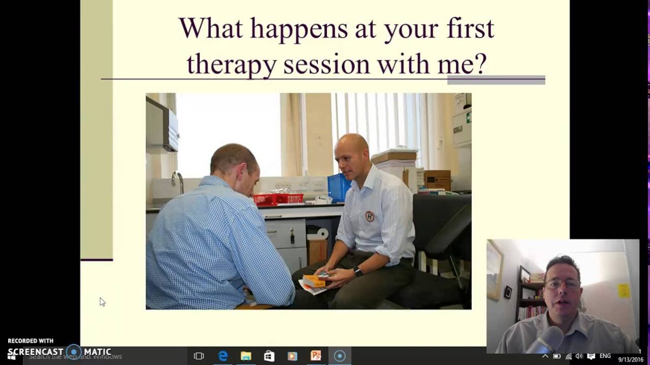first therapy session with a client first therapy session with a client