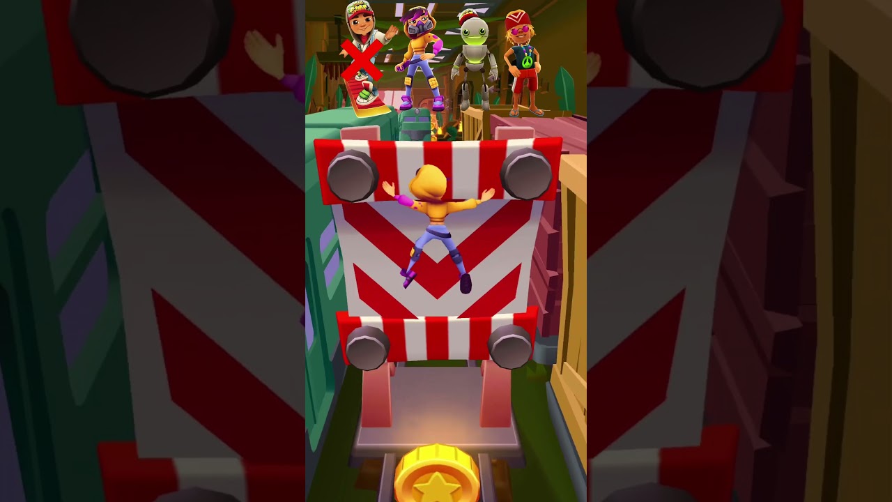 Subway Surfers : Jake VS Tagbot VS Miss Maia VS Brody #shorts #subwaysurfers