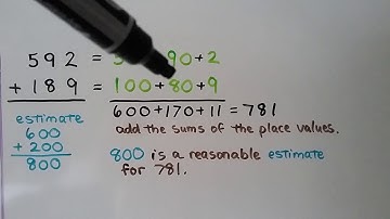 3rd Grade Math 1.6, Use the "Break Apart" strategy to add