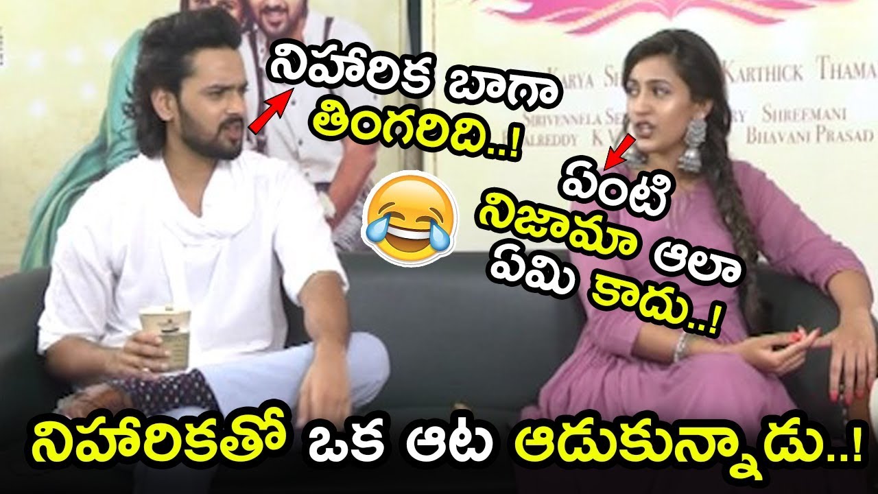 Sumanth Ashwin Funny Comments On Niharika Real Character || Sumanth Ashwin Fun With Niharika || NSE