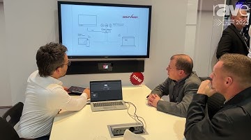 ISE 2023: WolfVision Previews Cynap Videobar Collaboration System for Meeting Rooms
