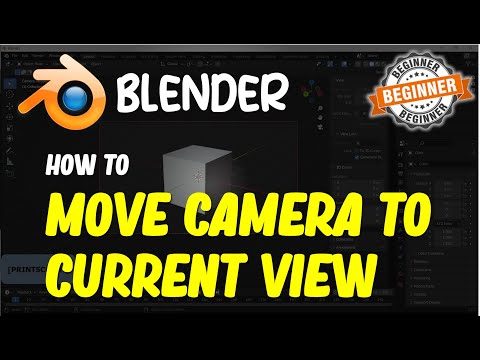 Blender: How to Move the Camera – Simply Explained