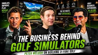 Golf Simulators vs Real Golf | 2 1 Fore Golf Owner Peter Weldon Explains Everything
