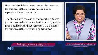 Probability: Intersection, Union, and Complement - Concept | Statistical Computing | STA636_Topic133