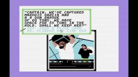 Pirate C64 Battle Ship and Sword Fight
