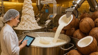 Inside the Coconut Milk Production Line: Advanced Technology Behind Premium Quality (Full Process)