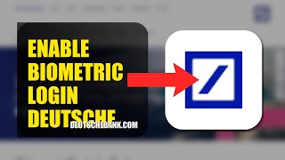 How To Enable Biometric Login On Deutsche Bank 2026 (QUICK GUIDE)